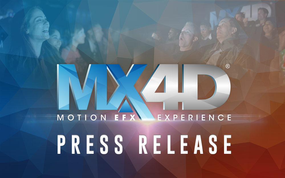 Sony Pictures Entertainment and MX4D Team Up for More Hit Movies in 2019