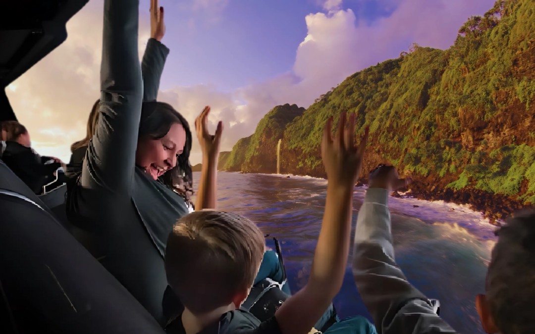 Flight of Aloha MX4D Bantam Flying Theatre